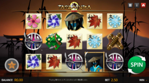 Tanzakura Play screen on ZAR Casino