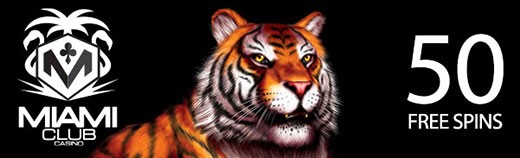 50 Free spins on King Tiger for new players